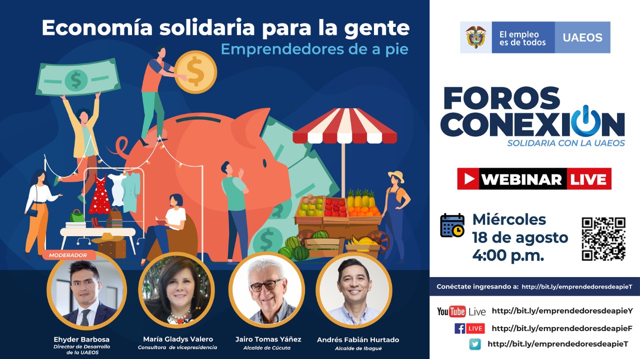 En este momento estás viendo Foros Conexión Solidaria Con La Uaeos:
  Economía Solidaria Para La Gente.